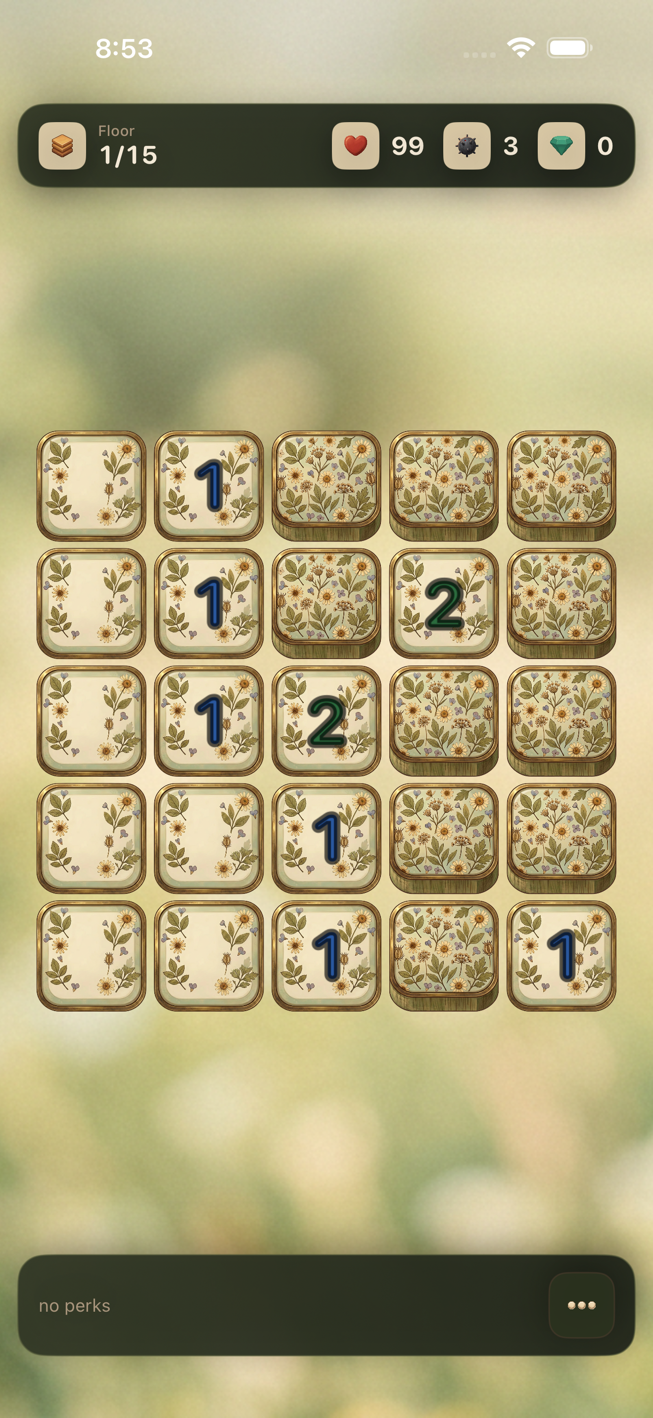 Botanical board skin
