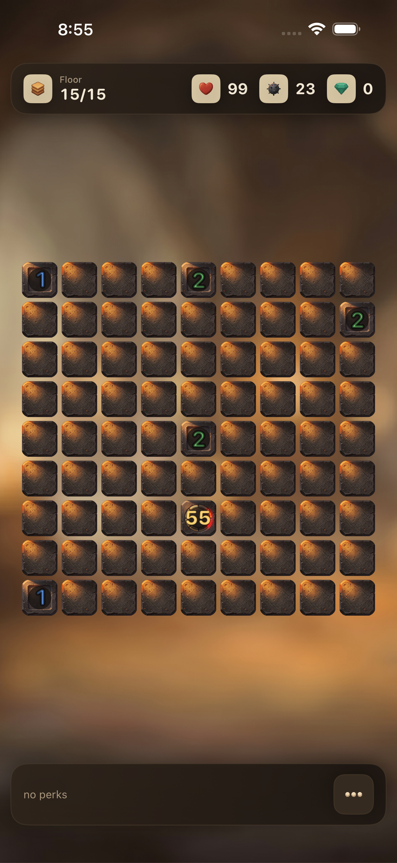 Ticking-mine boss encounter